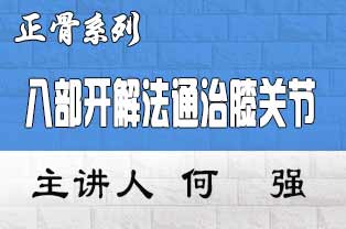 何氏止痛八步归宗术临床应用研修班